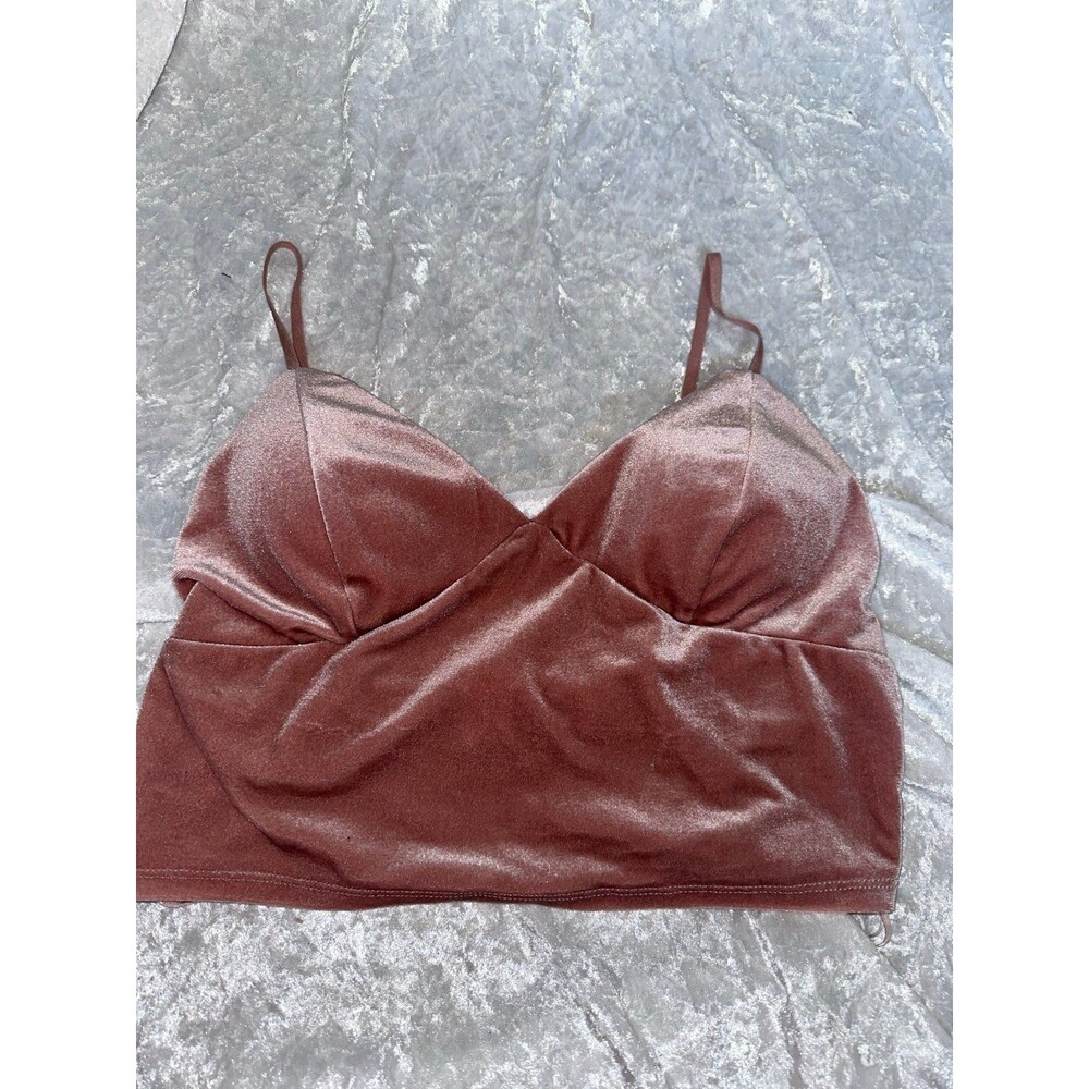 Bozzolo pink  crop top L